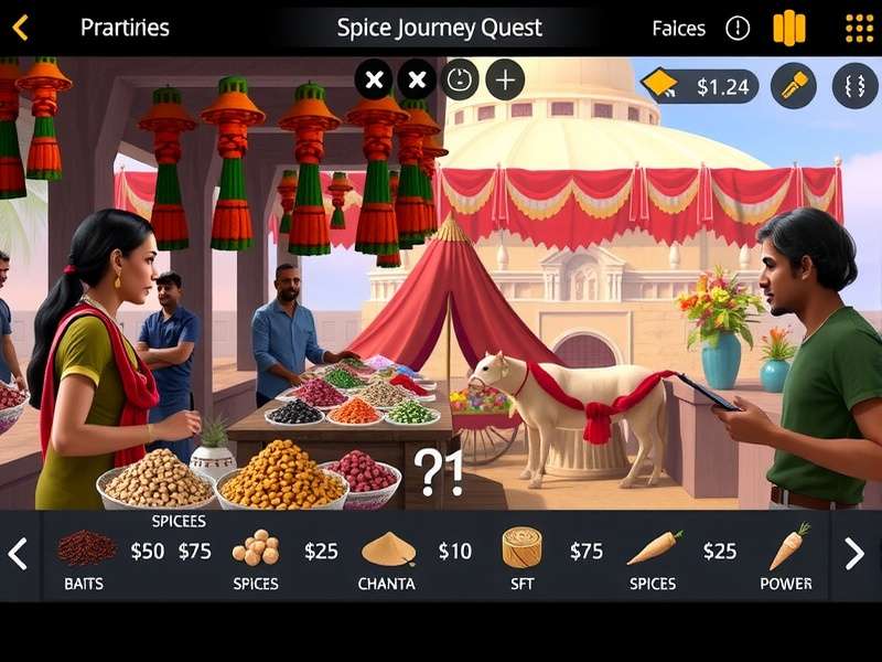 Spice Journey Quest cultural festival event screenshot